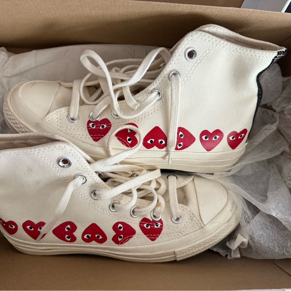 Converse x Comme Des Garçons Play All Star Chuck multi heart